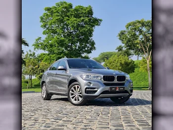 BMW  X-Series  X6  2018  Automatic  88,000 Km  6 Cylinder  Four Wheel Drive (4WD)  SUV  Gray