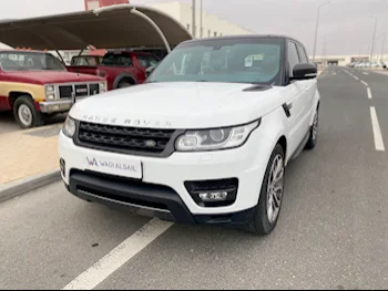 Land Rover  Range Rover  Sport  2016  Automatic  110,000 Km  8 Cylinder  Four Wheel Drive (4WD)  SUV  White