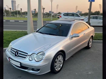 Mercedes-Benz  CLK  200  2009  Automatic  122,000 Km  4 Cylinder  Rear Wheel Drive (RWD)  Coupe / Sport  Silver