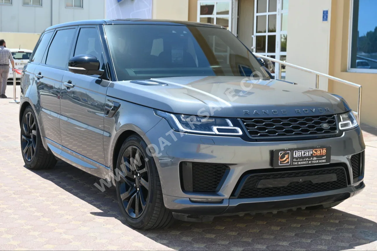 Land Rover  Range Rover  Sport HSE  2019  Automatic  54,000 Km  8 Cylinder  Four Wheel Drive (4WD)  SUV  Gray  With Warranty