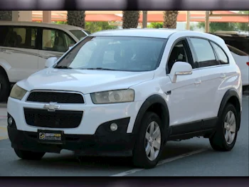 Chevrolet  Captiva  2012  Automatic  158,000 Km  4 Cylinder  Front Wheel Drive (FWD)  SUV  White