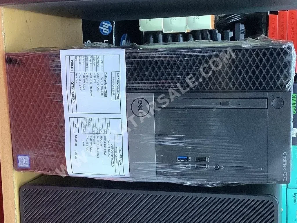 Computers Dell  Intel  Not Installed  1 TB  Full Tower /  New OptiPlex  Core i5 /  Windows 10