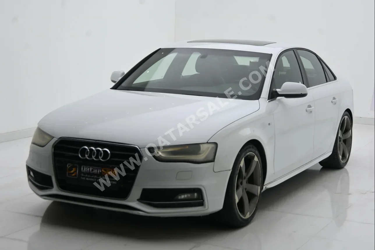 Audi  A4  2012  Automatic  223,986 Km  4 Cylinder  Front Wheel Drive (FWD)  Sedan  White