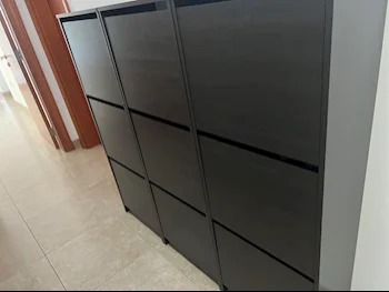 Storage Cabinets Cabinets  Black