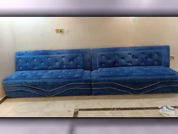 Sofas, Couches & Chairs Sofa Set  Blue  and Side Tables
