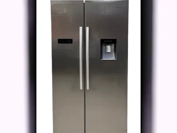 Hisense  Side-by-Side Refrigerator  Gray