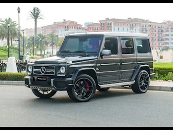 Mercedes-Benz  G-Class  63 AMG  2017  Automatic  90,000 Km  8 Cylinder  Four Wheel Drive (4WD)  SUV  Black