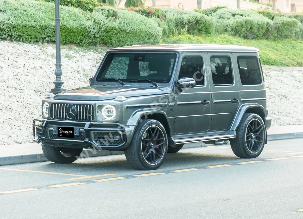 Mercedes-Benz  G-Class  63 AMG  2019  Automatic  42,000 Km  8 Cylinder  Four Wheel Drive (4WD)  SUV  Gray