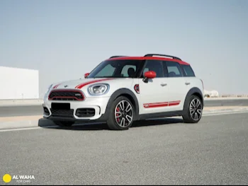 Mini  Cooper  CountryMan JCW  2020  Automatic  63,000 Km  4 Cylinder  All Wheel Drive (AWD)  Hatchback  White and Red  With Warranty