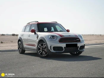 Mini  Cooper  CountryMan JCW  2020  Automatic  63,000 Km  4 Cylinder  All Wheel Drive (AWD)  Hatchback  White and Red  With Warranty