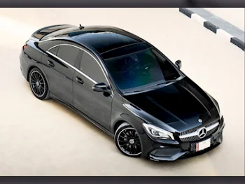 Mercedes-Benz  CLA  250  2018  Automatic  60,000 Km  6 Cylinder  Rear Wheel Drive (RWD)  Sedan  Black