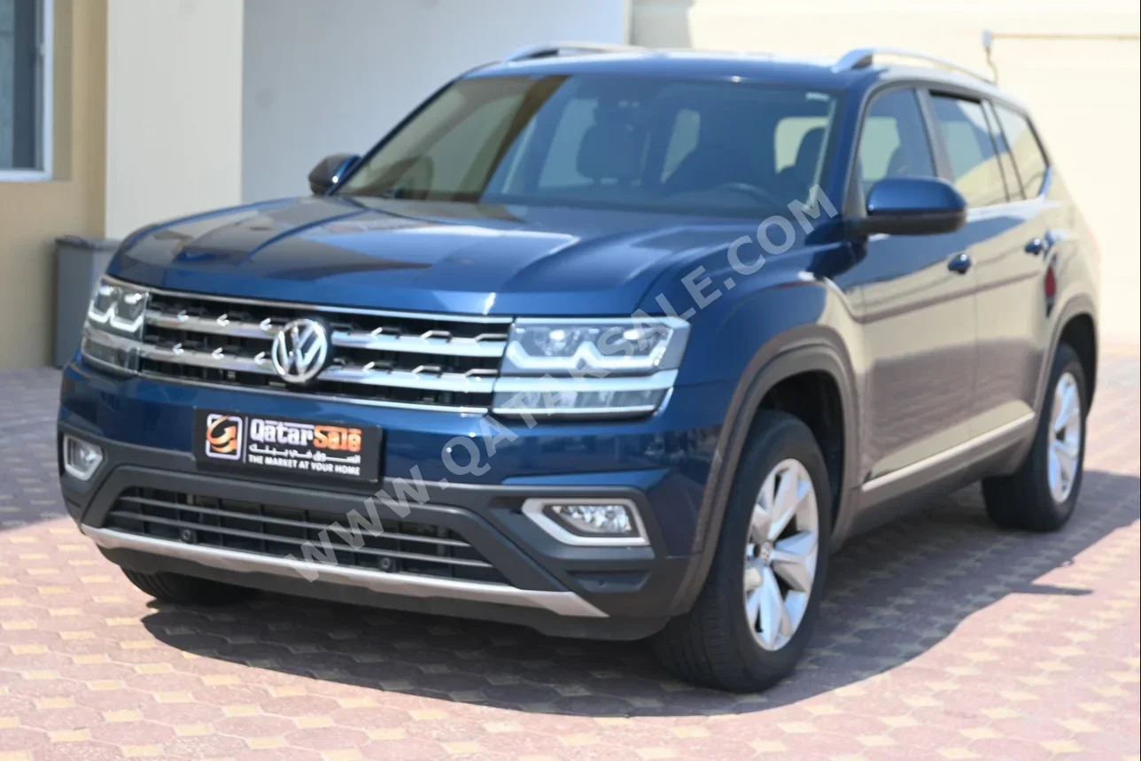 Volkswagen  Teramont  Comfortline  2019  Automatic  81,500 Km  6 Cylinder  Four Wheel Drive (4WD)  SUV  Blue  With Warranty
