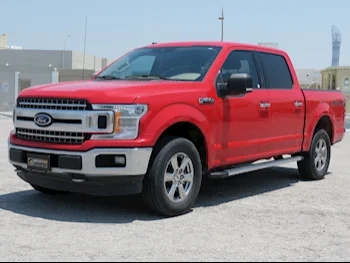 Ford  F  150 XLT  2019  Automatic  75,000 Km  6 Cylinder  Four Wheel Drive (4WD)  Pick Up  Red  With Warranty