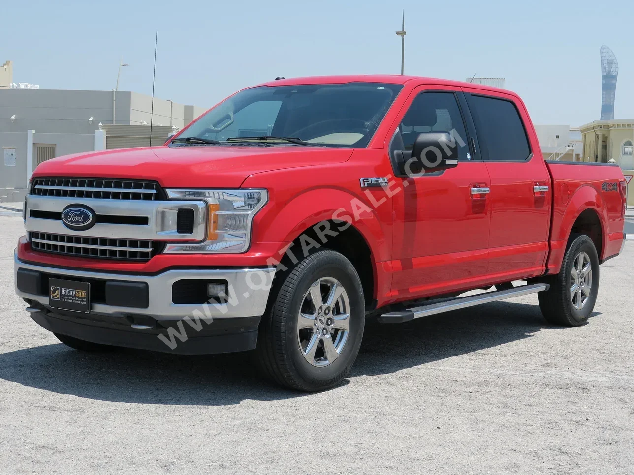 Ford  F  150 XLT  2019  Automatic  75,000 Km  6 Cylinder  Four Wheel Drive (4WD)  Pick Up  Red  With Warranty