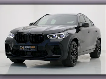 BMW  X-Series  X6 M Competition  2021  Automatic  5,000 Km  8 Cylinder  Four Wheel Drive (4WD)  SUV  Black  With Warranty