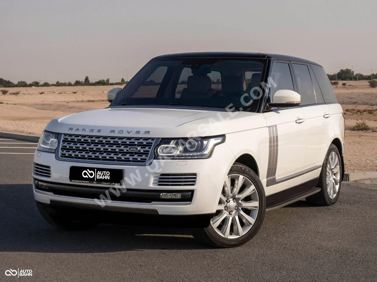 Land Rover  Range Rover  Vogue SE Super charged  2015  Automatic  88,000 Km  8 Cylinder  Four Wheel Drive (4WD)  SUV  White