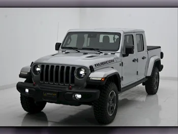 Jeep  Gladiator  Rubicon  2022  Automatic  2,700 Km  6 Cylinder  Four Wheel Drive (4WD)  Pick Up  Silver  With Warranty