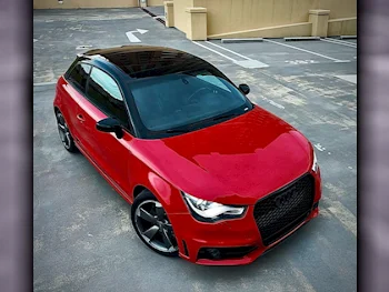 Audi  A1  S-Line  2014  Automatic  88,000 Km  4 Cylinder  Front Wheel Drive (FWD)  Hatchback  Red