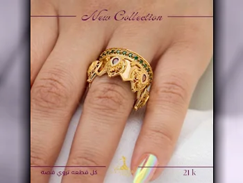 Gold Ring  Turkey  Woman  By Weight  7.1 Gram  Yellow Gold  21k
