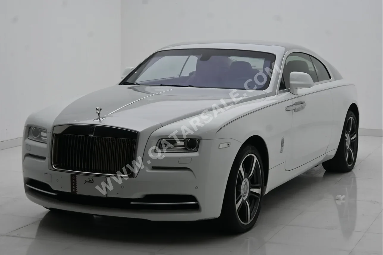Rolls-Royce  Wraith  2015  Automatic  66,000 Km  12 Cylinder  All Wheel Drive (AWD)  Coupe / Sport  White and Silver