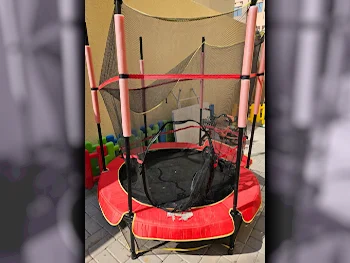 Trampoline  3-4 Years  Red