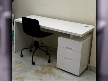 المكاتب ومكاتب الحاسوب مكتب  هوم سينتر  أبيض