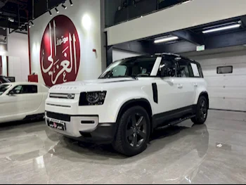 Land Rover  Defender  110  2023  Automatic  30,000 Km  4 Cylinder  Four Wheel Drive (4WD)  SUV  White  With Warranty
