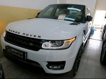 Land Rover  Range Rover  Sport Super charged  2014  Automatic  165,000 Km  8 Cylinder  Four Wheel Drive (4WD)  SUV  White