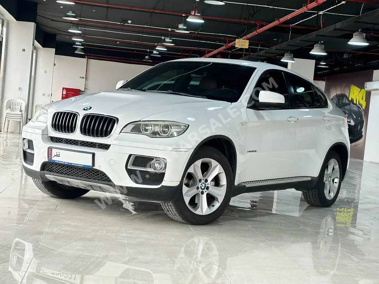 BMW  X-Series  X6  2013  Automatic  85,000 Km  6 Cylinder  Four Wheel Drive (4WD)  SUV  White