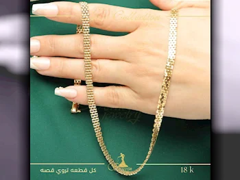 Gold Necklace  Italy  Woman  By Weight  19.71 Gram  Yellow Gold  18k