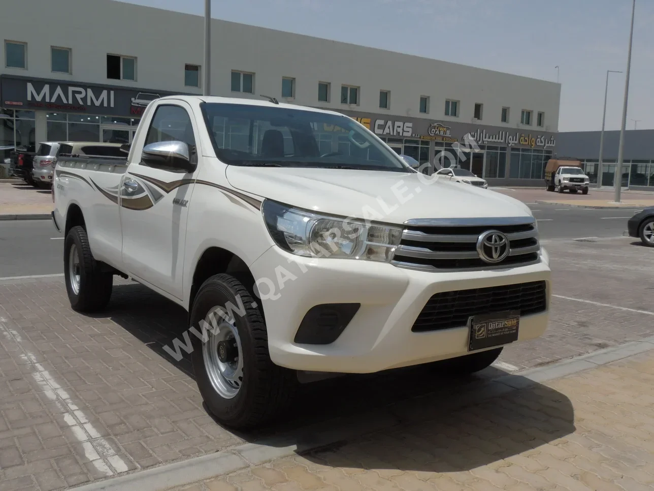 Toyota  Hilux  2019  Automatic  59,000 Km  4 Cylinder  Four Wheel Drive (4WD)  Pick Up  White