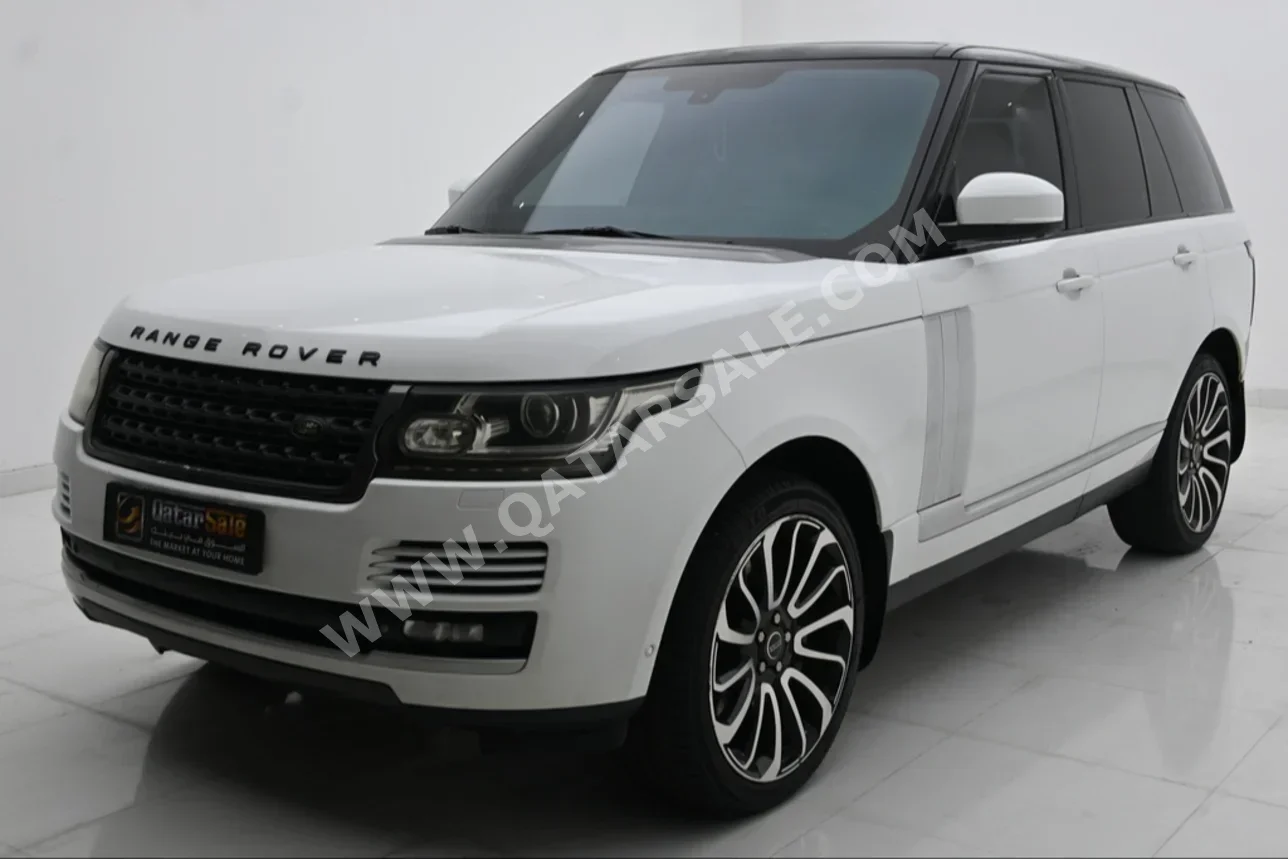 Land Rover  Range Rover  Vogue Super charged  2013  Automatic  184,000 Km  8 Cylinder  Four Wheel Drive (4WD)  SUV  White