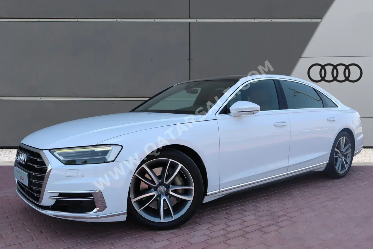 Audi  A8  3.0  2021  Automatic  33,000 Km  6 Cylinder  All Wheel Drive (AWD)  Sedan  White  With Warranty
