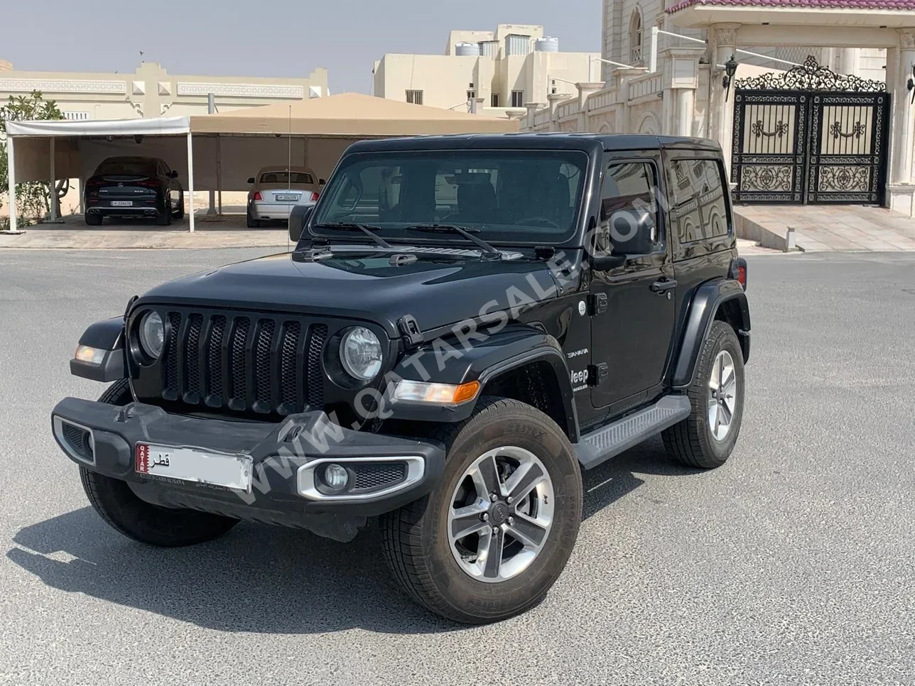 Jeep  Wrangler  Sahara  2018  Automatic  102,000 Km  6 Cylinder  Four Wheel Drive (4WD)  SUV  Black