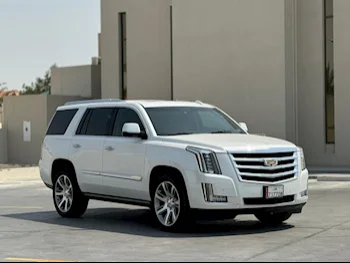 Cadillac  Escalade  2016  Automatic  131,000 Km  8 Cylinder  Four Wheel Drive (4WD)  SUV  White