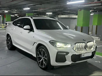 BMW  X-Series  X6  2020  Automatic  104,000 Km  6 Cylinder  Four Wheel Drive (4WD)  SUV  White