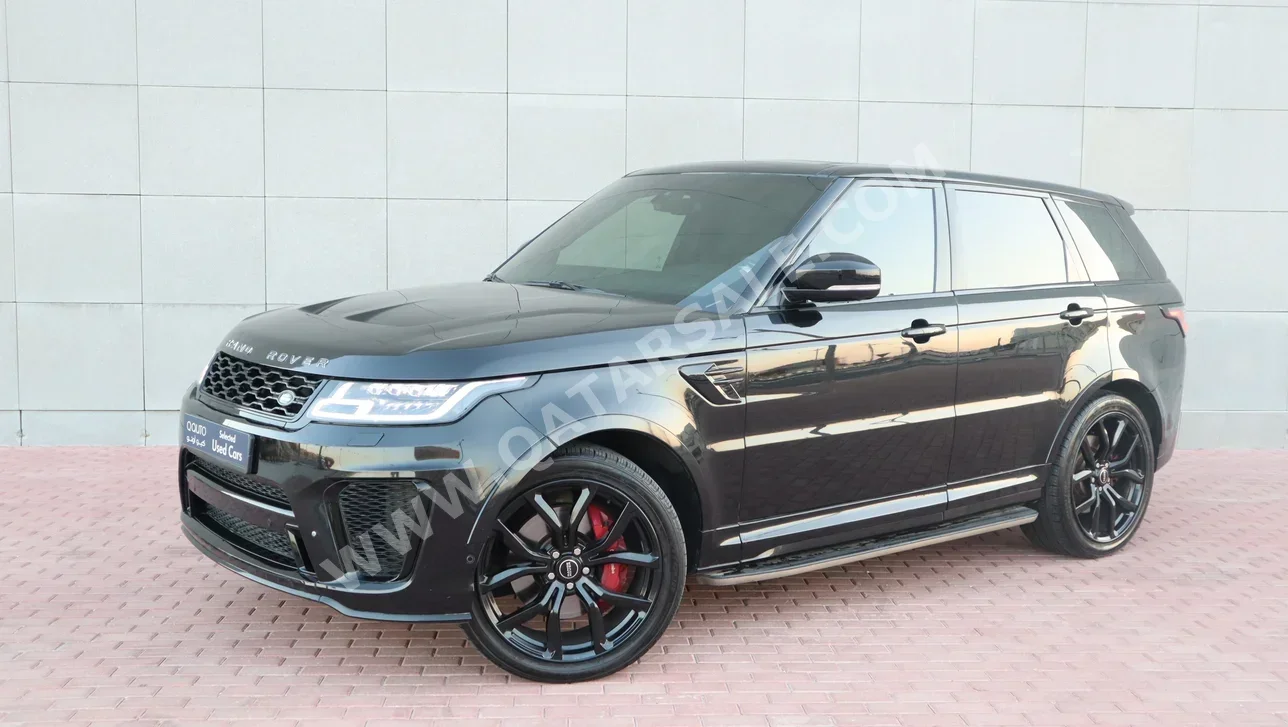 Land Rover  Range Rover  Sport Autobiography  2014  Automatic  30,000 Km  8 Cylinder  Four Wheel Drive (4WD)  SUV  Black