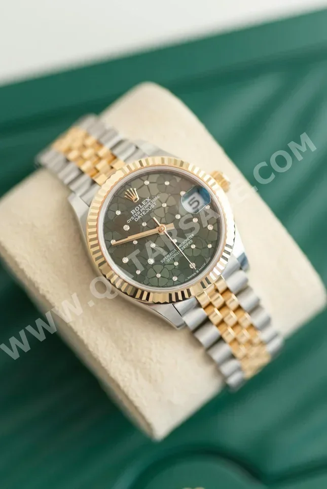 Watches - Rolex  - Analogue Watches  - Green  - Women Watches