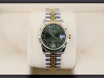 Watches - Rolex  - Analogue Watches  - Green  - Women Watches