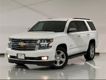  Chevrolet  Tahoe  2019  Automatic  58,000 Km  8 Cylinder  Four Wheel Drive (4WD)  SUV  White  With Warranty