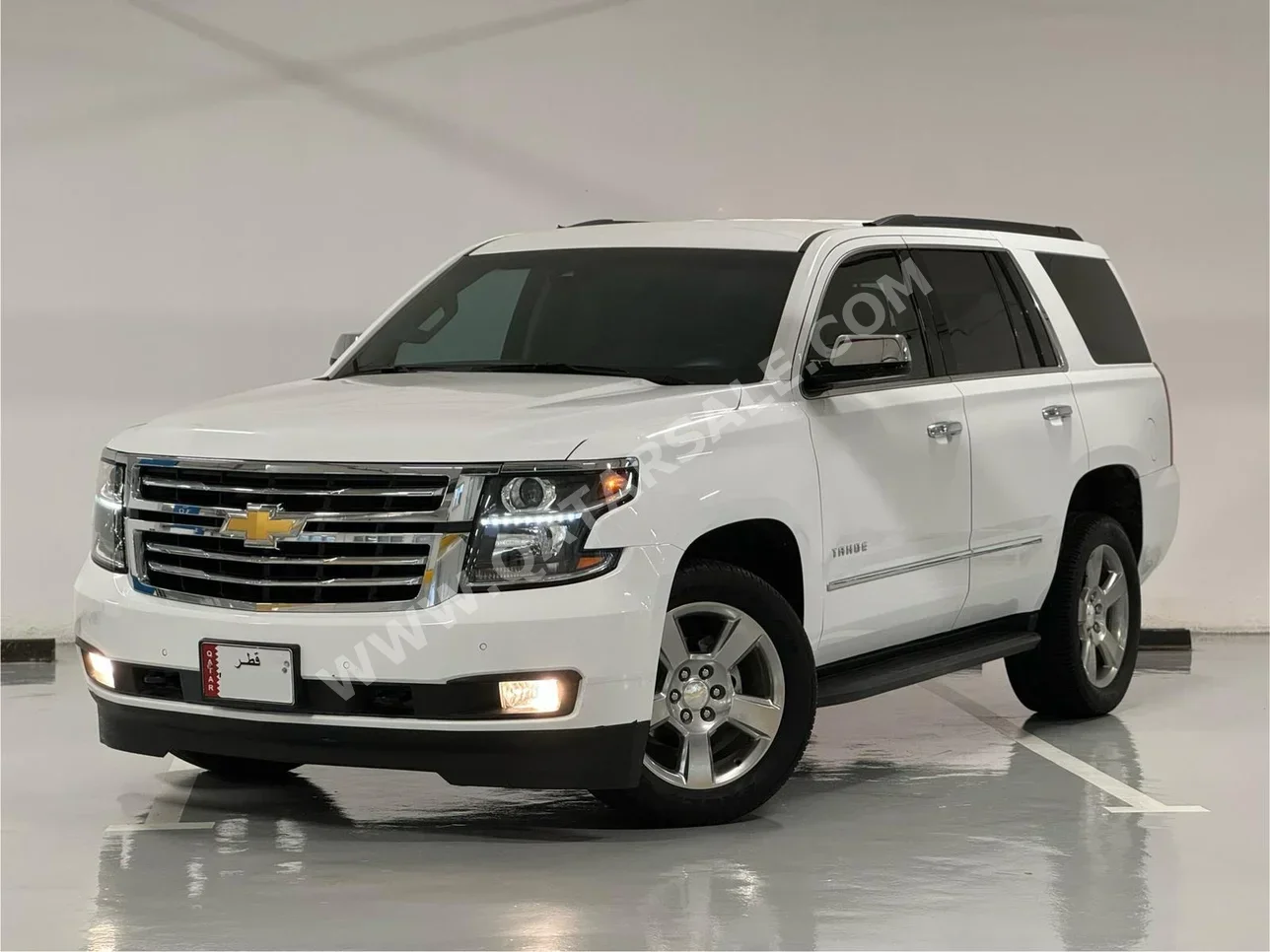 Chevrolet  Tahoe  2019  Automatic  58,000 Km  8 Cylinder  Four Wheel Drive (4WD)  SUV  White