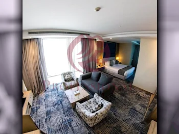 1 غرف نوم  شقة فندق  للايجار  في الدوحة -  المنصورة  مفروشة بالكامل
