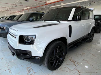 Land Rover  Defender  110  2021  Automatic  74,000 Km  4 Cylinder  Four Wheel Drive (4WD)  SUV  White