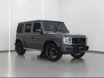 Mercedes-Benz  G-Class  500  2022  Automatic  28,400 Km  8 Cylinder  Four Wheel Drive (4WD)  SUV  Gray  With Warranty