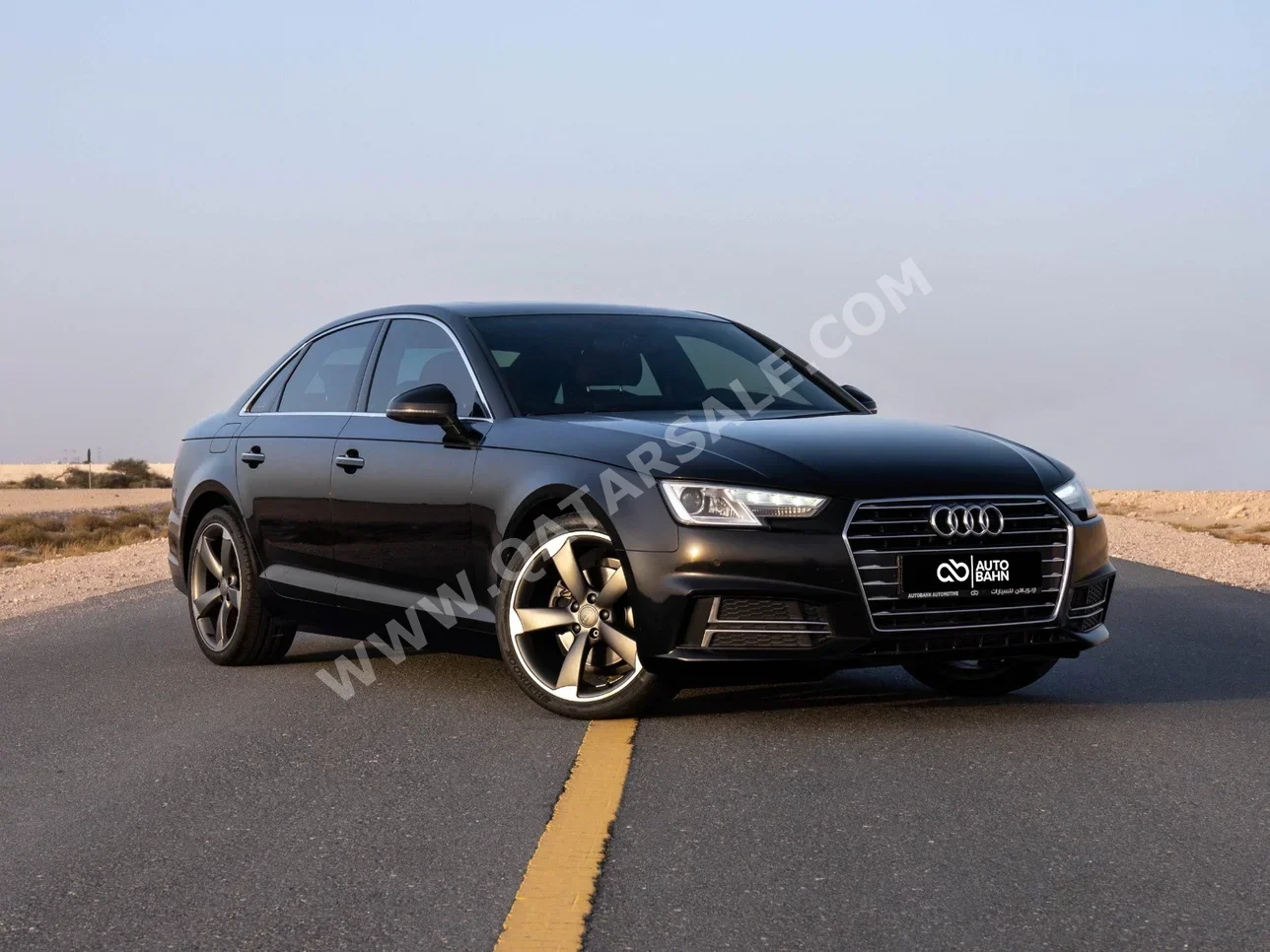 Audi  A4  2.0 T  2019  Automatic  92,000 Km  4 Cylinder  Front Wheel Drive (FWD)  Sedan  Black