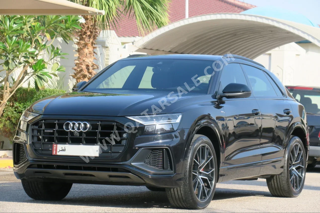  Audi  Q8  S-Line  2019  Automatic  47,000 Km  6 Cylinder  All Wheel Drive (AWD)  SUV  Black  With Warranty