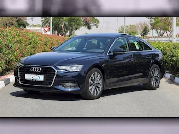 Audi  A6  2.0 T  2023  Automatic  10,000 Km  4 Cylinder  Front Wheel Drive (FWD)  Sedan  Blue  With Warranty