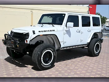 Jeep  Wrangler  Rubicon  2013  Manual  182,000 Km  6 Cylinder  Four Wheel Drive (4WD)  SUV  White