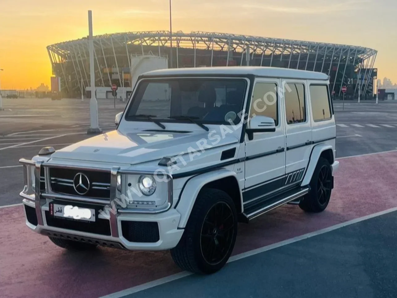 Mercedes-Benz  G-Class  63 AMG  2016  Automatic  98,000 Km  8 Cylinder  Four Wheel Drive (4WD)  SUV  White