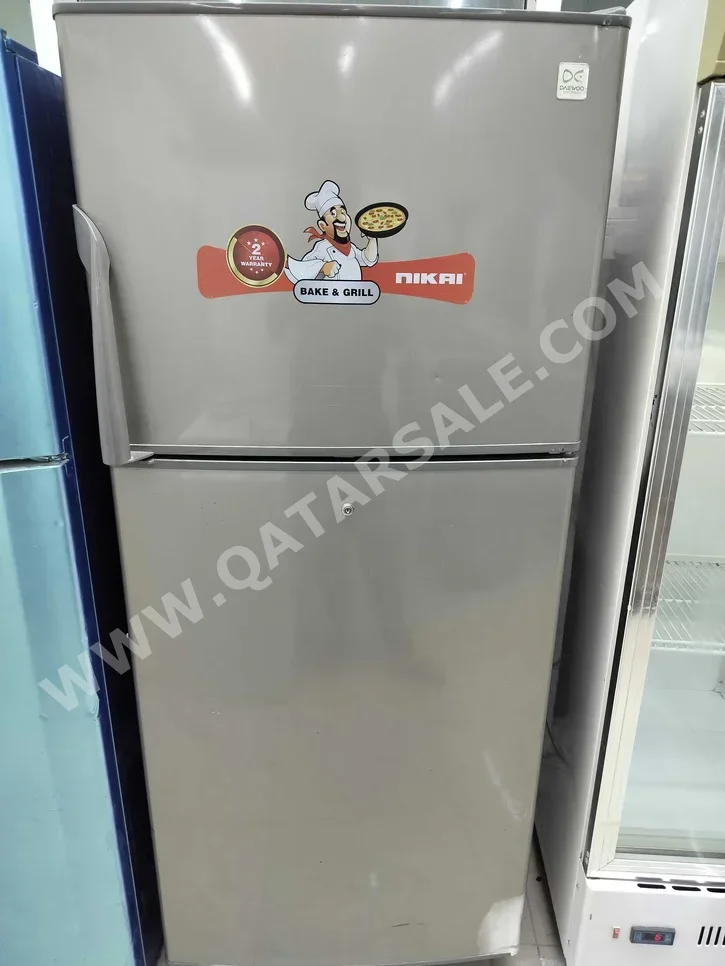 DAEWOO  Bottom Freezer Refrigerator  Gray